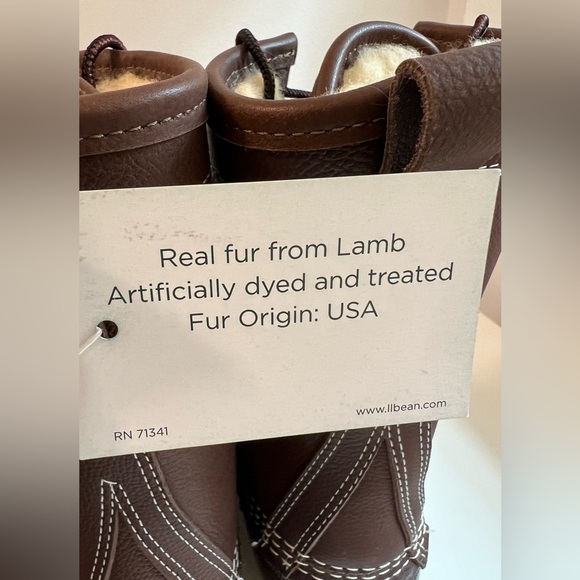 Women’s Bean Boots 10” Shearling Lined NWT - Picture 5 of 7